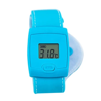 

2020 Hot Sale Digital Baby Intelligent Bluetooth Thermometer Smart Fevers Temperature Bracelet LCD Display for Kids Adults L9