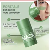 LEWEDO Deep Cleansing Masks Green Stick Green Tea Stick Mask Purifying Clay Stick Facial Mask Whitening Oil Control Anti-acne
