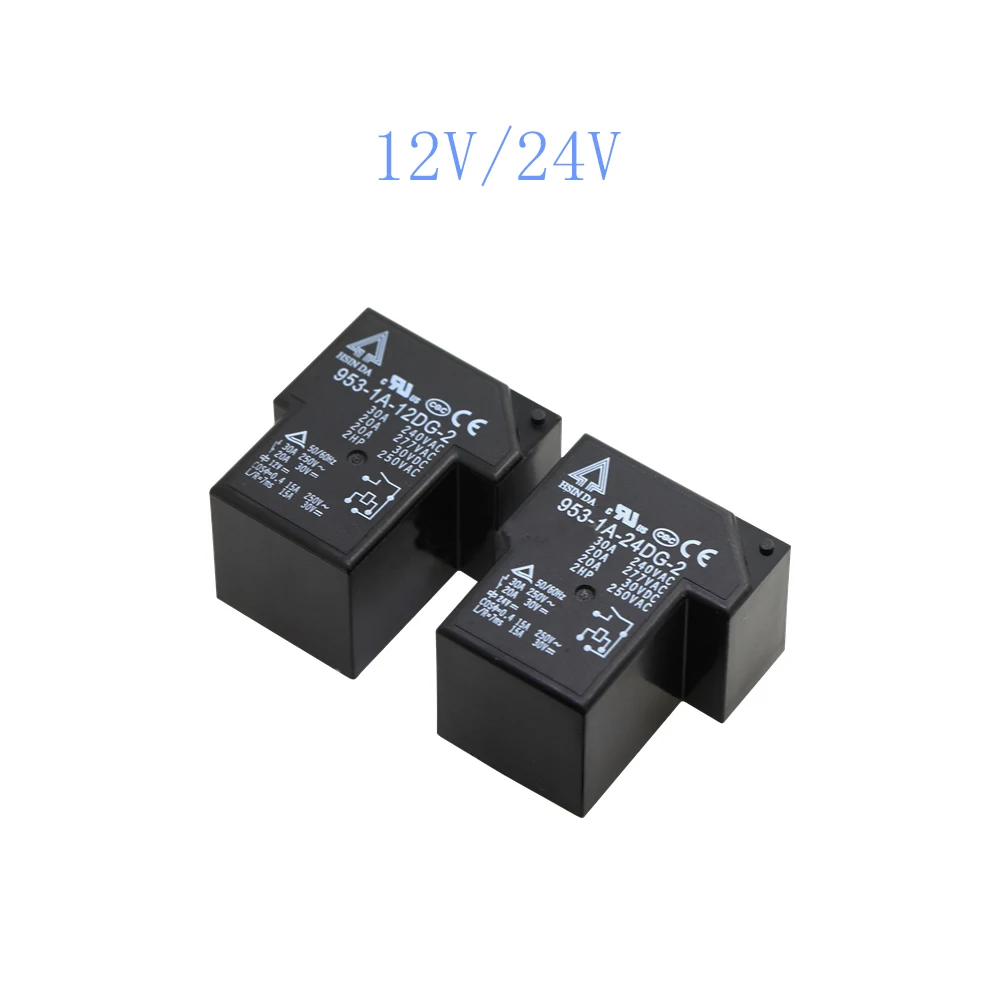 2PCS/lot 100%New Relay 953-1A-5DG-2 953-1A-12DG-2 953-1A-24DG-2 953 1A 24DG 2 30A 5PIN 5VDC 12VDC 24VDC | Мебель