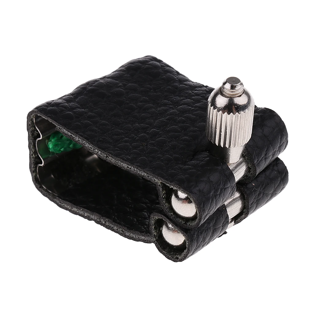 Alto Eb Saxophone Sax Ligature Musical Woodwind Instrument Parts Black