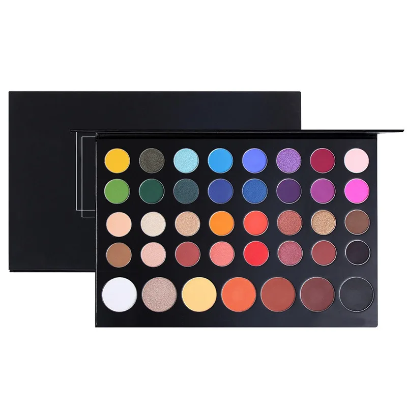 

New 39 Color Matte Mixed Eye Shadow Waterproof and Wweat-proof Not Blooming Eyeshadow Powder Makeup Tray 1pcs Hot