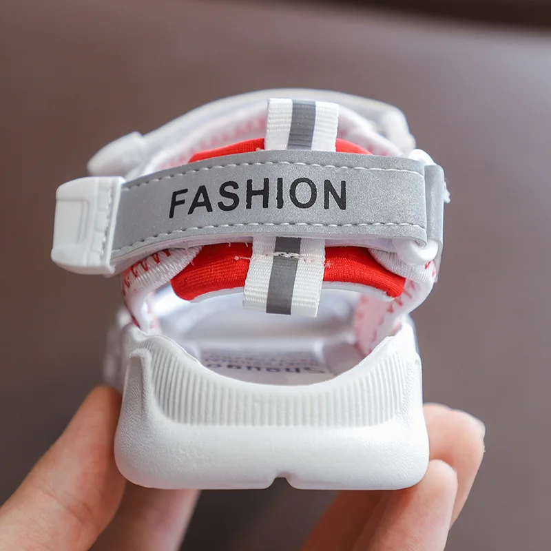 ULKNN 2020 Children Sandals Catamite Beach Girls Shoes Polyurethane Bottom Sandals Fluorescence Sandal New