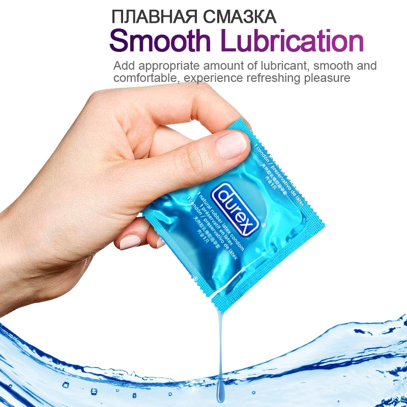 Durex Condoms Close Fit 49mm Condom Natural Latex Extra Lubricants Small Size Penis Sleeve Erotic Products Sex Toy for Men Shop 2