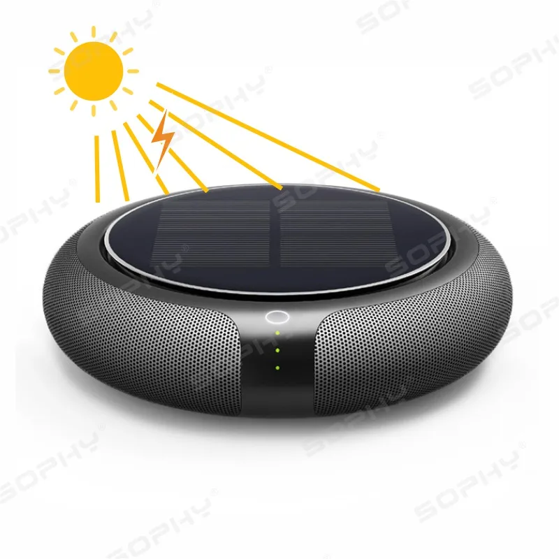 

Car Air Purifier with HEPA Filter Fresh Solar Energy system Air Anion Air Cleaner best for Car Home Office