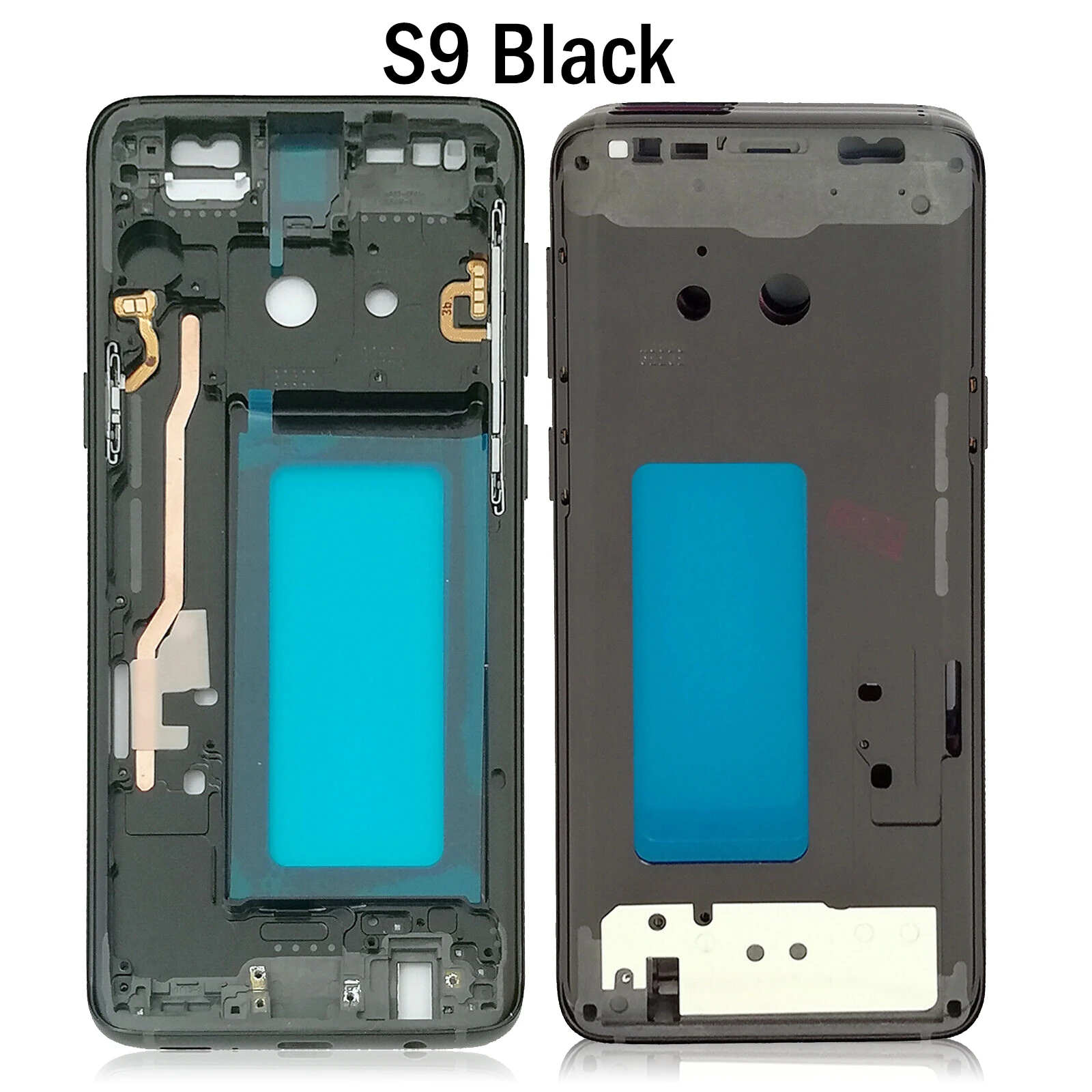 삼성 휴대폰 하우징 섀시 LCD 플레이트 미들 프레임, 삼성 S8 G950 S8 + S8 플러스 G955F S9 G960 S9 + S9 플러스 G965 G965F 용