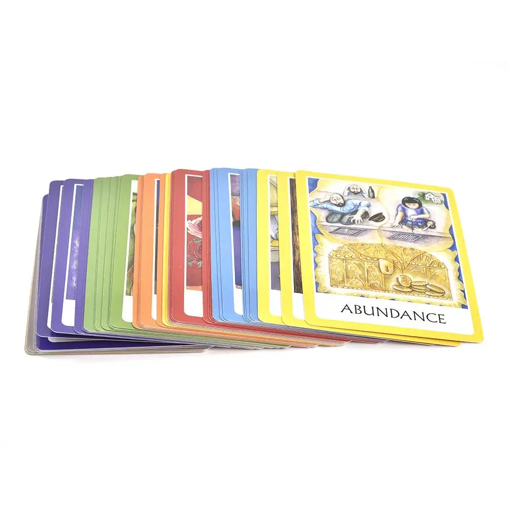 Chakra Tarot Cards Deck Board Game Card Box For Women Party Time Games Playing Cards Entertainment Family Gift Party Playing