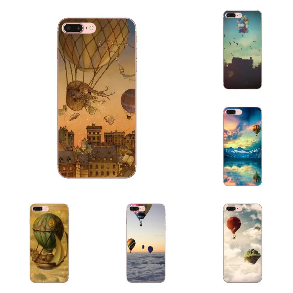Мягкий чехол из ТПУ Bixedx Air Balloon In The Sky Live House для Samsung Galaxy A3 A5 A7 J1 J2 J3 J5 J7 2015 2016 2017 |