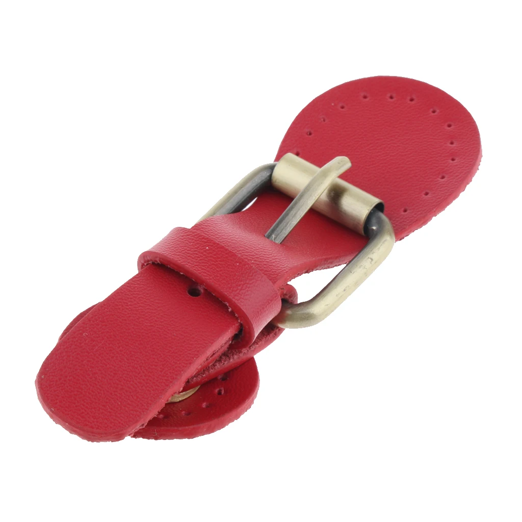 DIY PU Leather Buckles Bags Making Fastener Magnetic Snap Sew on Retro Clasp