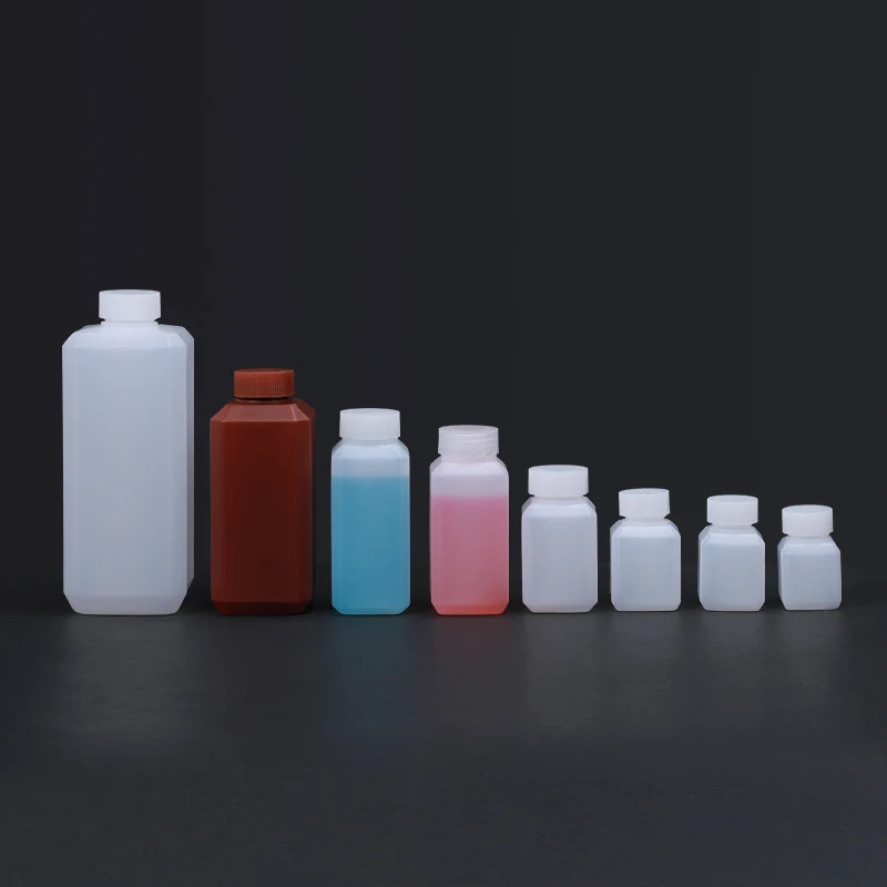Refillable Bottles 10PCS 250ML Empty HDPE bottle narrow mouth storage container cosmetic Lotion Essential oil Refillable Bottles
