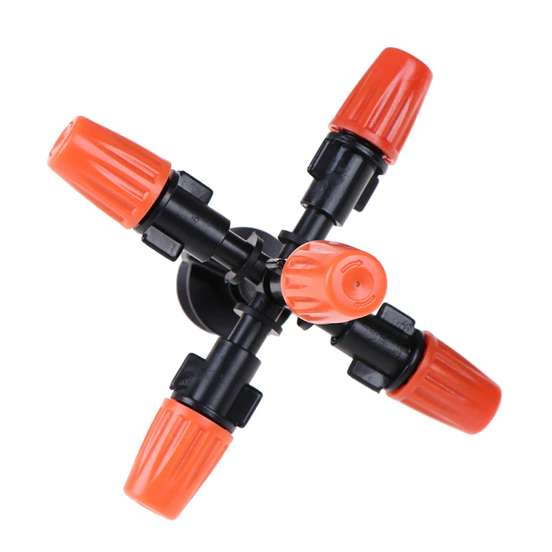 Garden Sprinklers Automatic Watering Lawn 360 Degree Rotating Sprinkler 5 Nozzles | Дом и сад