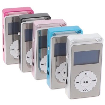 

Digital MP3 Player LCD Screen Support Micro SD TF Card 32G Mirror Music Media MP3 Player Mini Sport Music Player