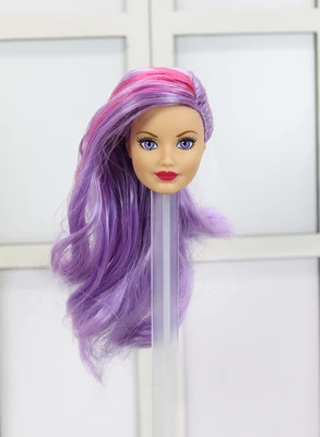 Оригинальная кукла голова ограниченная одна шт Девушки Аксессуары коллекция Красочные Модные волосы девочка кукла подарок DIY игрушки для детей