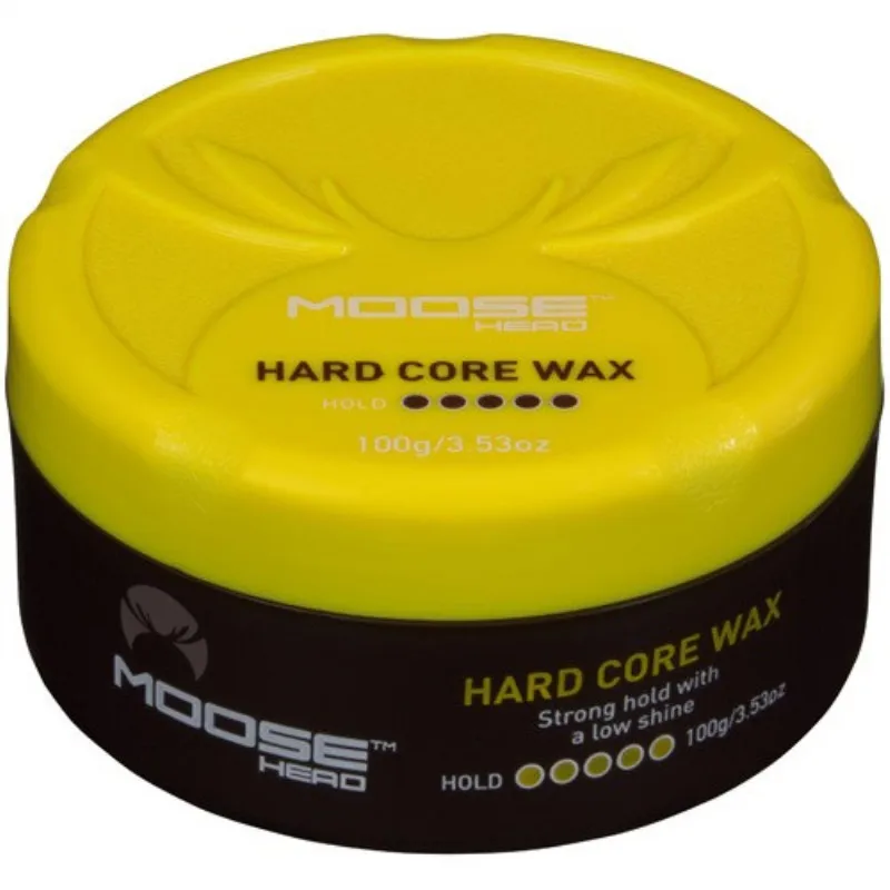 

Hard core wax 100g Low gloss strong retention wax Hair styling
