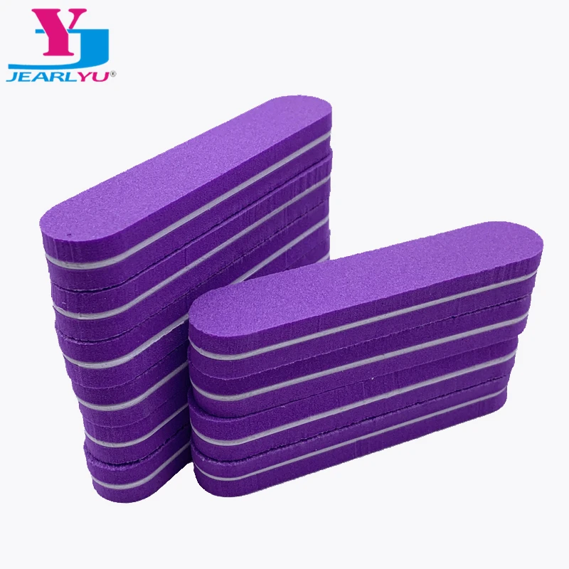 

120Pcs Sanding 100/180Nail File Block Mini Manicure Tool Professional Nail Shine Wholesale Supplier Washable Straight Polish Art