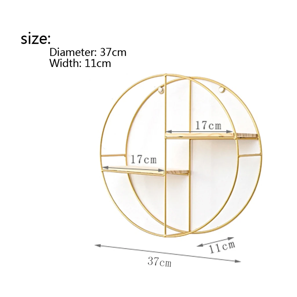 Скандинавские настенные железная полка для хранения дома полка для показа ремесел полки для гостиной спальни Настенный декор из металла