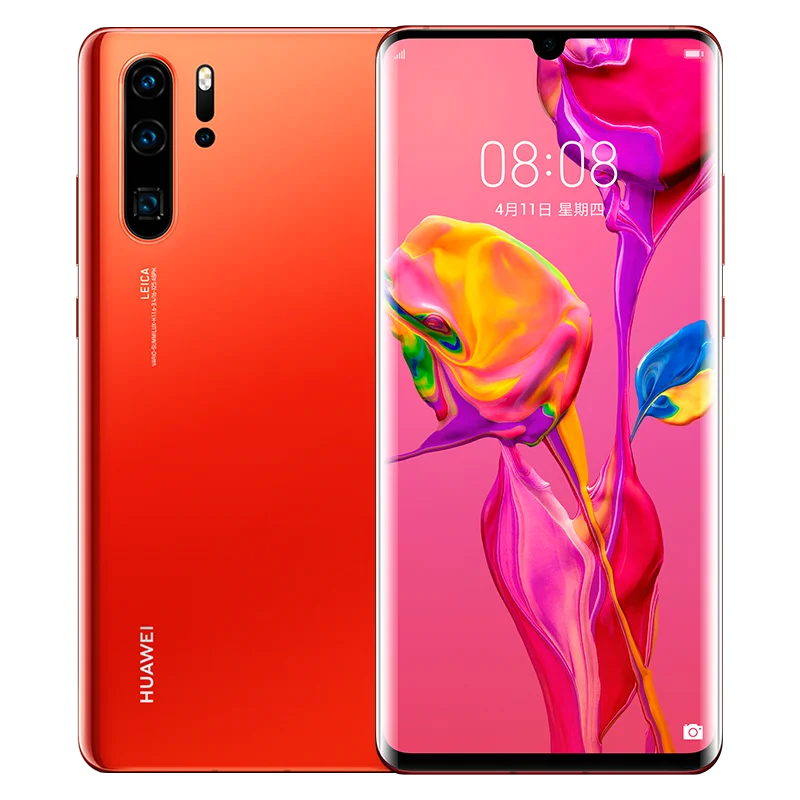 Глобальная версия Huawei P30 Pro 8 Гб 256 мобильный телефон 6 47 дюйма OLED экран Kirin 980 Octa core