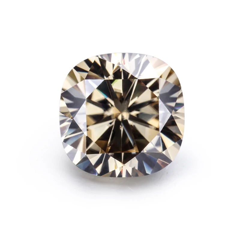 Starszuan, модный светильник для подушки 9*9 мм, для шампанского, 4ct, отлично режет Муассанит для изготовления колец Starszuan, модный светильник для подушки 9*9 мм, для шампанского, 4ct, отлично режет Муассанит для изготовления колец