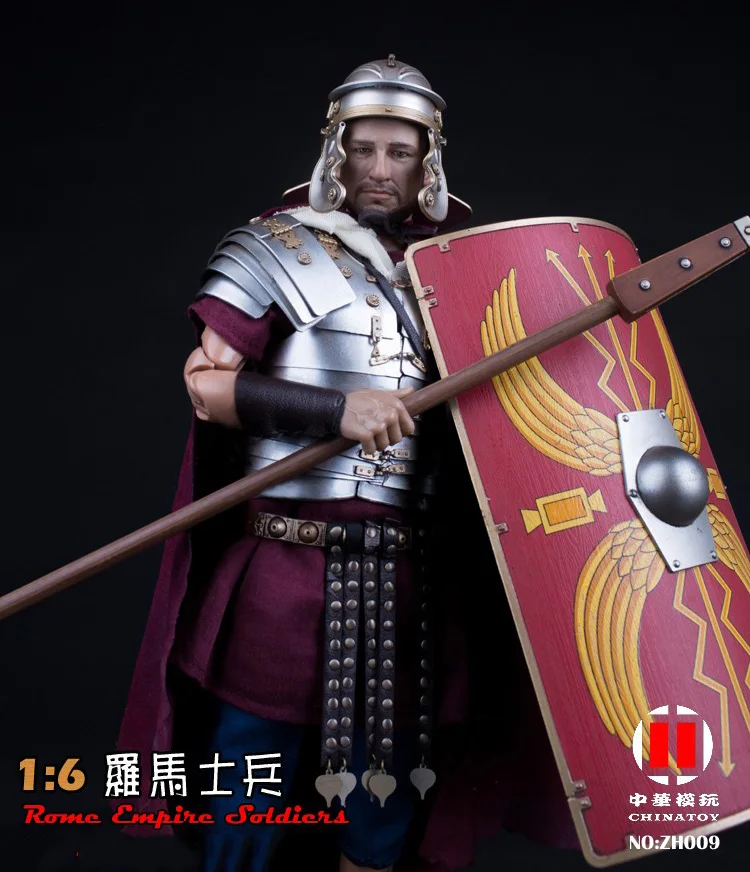 Коллекционная 1/6 масштаб NO: ZH009 римский солдат Древних Воинов полный набор фигурка модель для фанатов подарки