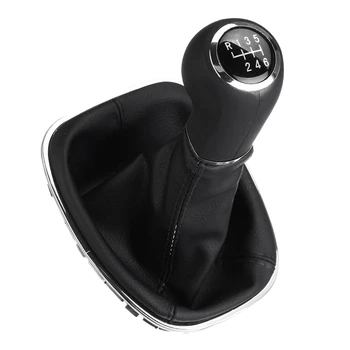 

6 Speed Car Gear Shift Knob Lever Stick Gaitor Boot Cover for Opel Corsa D 009140093 Car Accessories