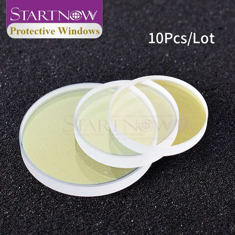 Startnow 레이저 보호 광섬유 렌즈, 레이툴 프레시텍 커팅 헤드, 28x4 30x5 37x7 1064nm, 10 개, 인기 판매