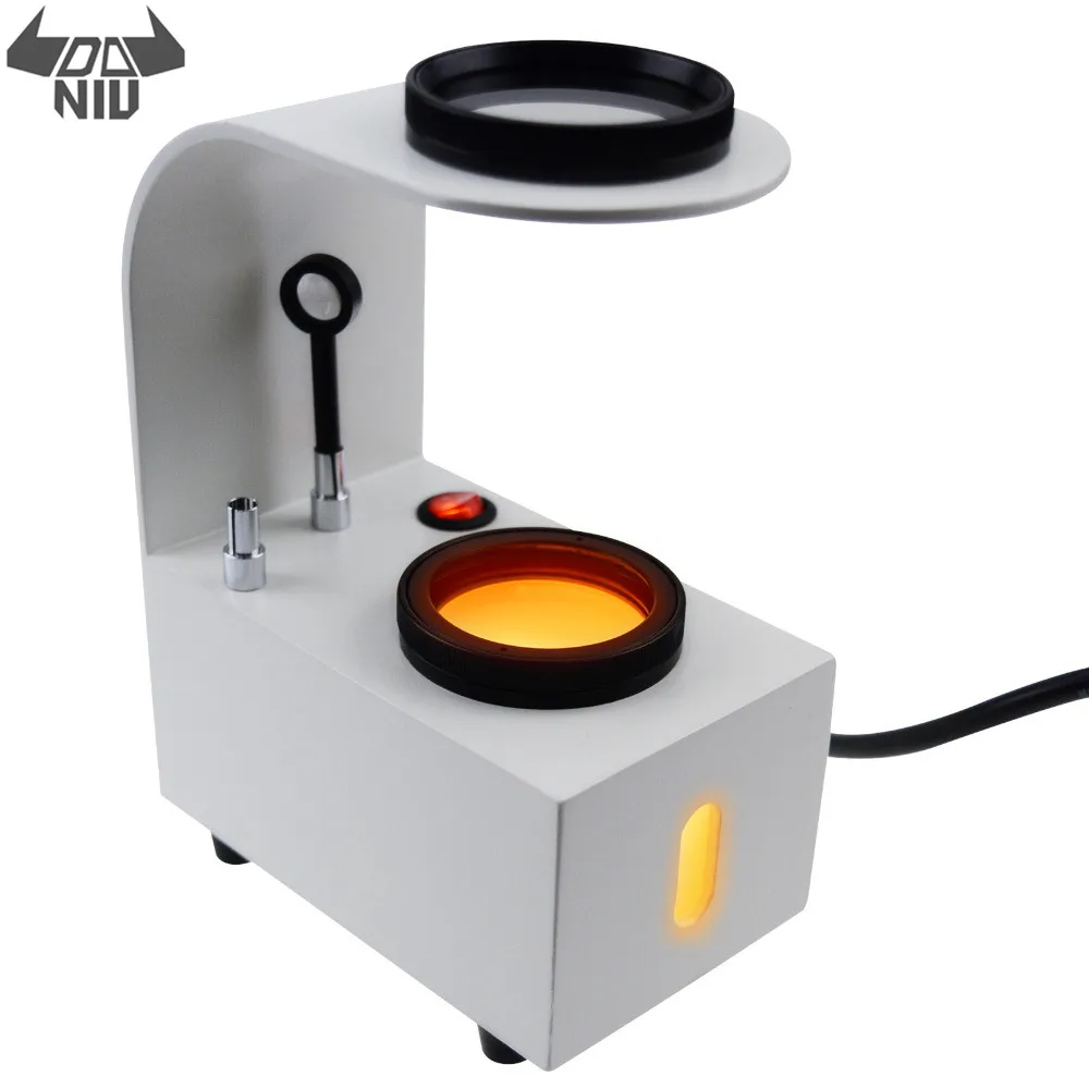 

DANIU GS-PS1 Desktop Polariscope Built-in LED Gemstone 2 Glass Filter Gem Jewel Jeweller Tester Tool Loupes and Magnifier