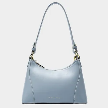 

JZ CHIEF Simple Shoulder Bag Women 2020 Small Top-handle Bags PU Leather Bag Hobo Handbags With Chain and Belt Strap