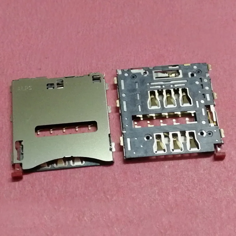 2 шт. разъём для чтения Sim-карт Sony Xperia T2 XM50H XM50T D5322 D5303 Z1 L39H L39T C6903 C6902 | Мобильные