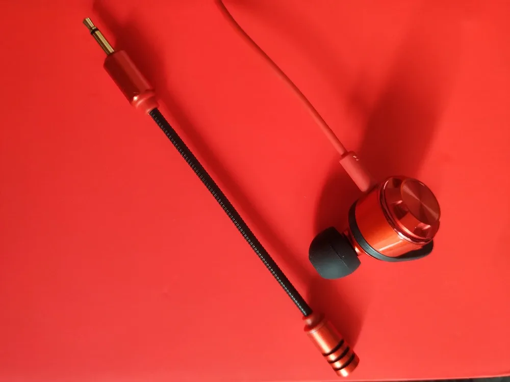 Наушники в ухо для zte Nubia Red Magic 3 3S Mars 3,5 мм Металл HIFI стерео с микрофоном наушник гарнитура fone de ouvido