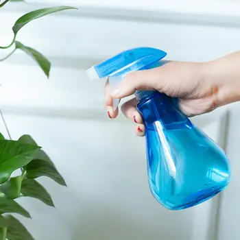 

500ml 2Pcs Empty Clear Moister Trigger Spray Bottle Garden Kitchen Watering Can Plant Water Spray Tools Refillable Bottle