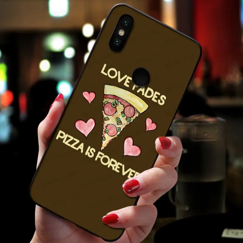 Cat eating Pizza food