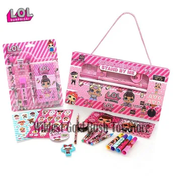 

LOL Dolls SURPRISE Student Reward Items Learning Stationery Children's School Supplies Pencil Brush Pencil Sets