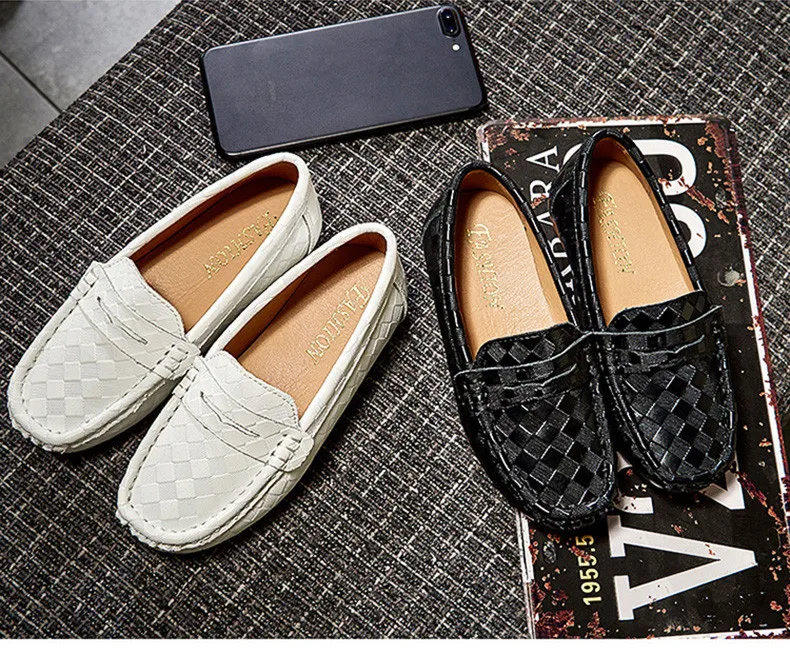 2020 Spring Genuine Leather Kids Shoes for Boys Mocassins Fashion Soft Children Shoes For Boy Casual Flat Slip On Loafers (17)