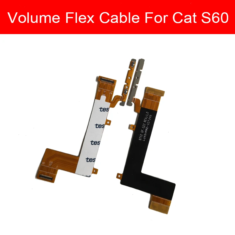 

Power & Volume Flex Cable For Cat S60 Power & Volume Switch On Off Audio Button Flex Ribbon Cable Replacement Repair Parts