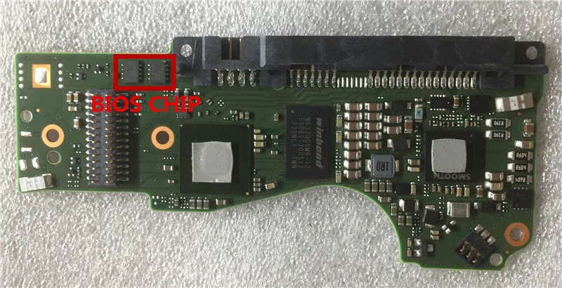 Seagate Desktop Placa de Circuito de Disco Rígido 100833707 Rev b 3704 - Imagem 3