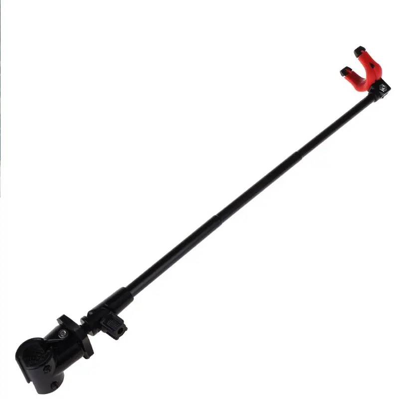Fishing Rod Holder Extend Stretched Pole Stand Carbon Fiber Telescopic Brackets 