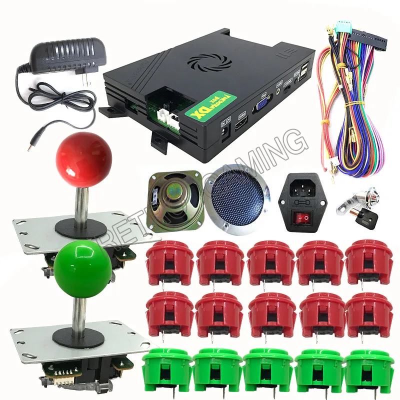 US $119.99 Pandora Box DX Arcade Console Diy Kit 5Pin Joystick Copy Sanwa Push Button 3000 in 1 343D Games for MAME Cabinet
