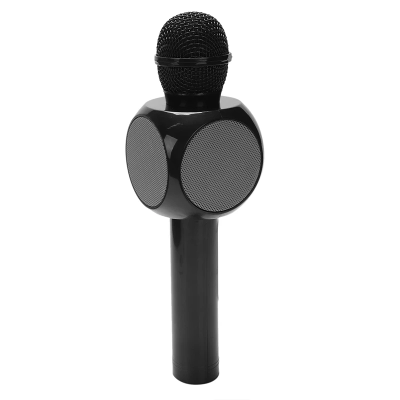 Беспроводной Bluetooth динамик KTV мини домашний Микрофон Модный светодиодный светильник-вспышка ручной микрофон для мобильного телефона Music Playe