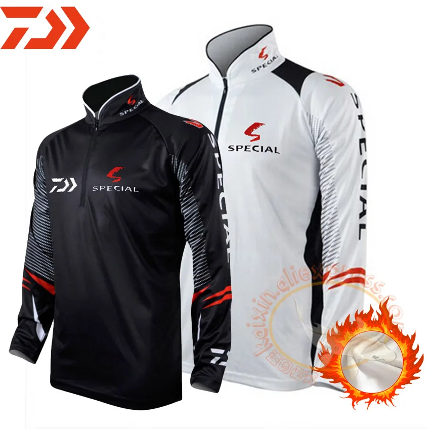 

2020 NEW Outdoor Sports Fishing Shirts DAIWA Hooded Breathable Fishing Hiking Clothing Quick Dry Jacket Dawas Tee Camiseta Pesca