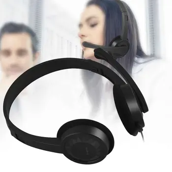 

Gaming Wired High Sensitivity Over Ear PVC Portable With Mic 3.5mm Jack Omnidirectional Universal Plug And Play Computer Headset