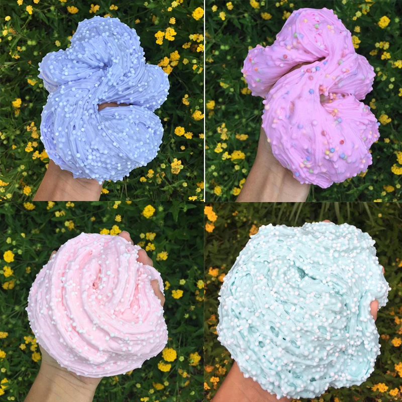 

Big Ball Slime Filler Mud Addition Cotton Glue Charms For Slimes Cloud Diy Plastic Antistress Polymer Clay Toys Putty Kits