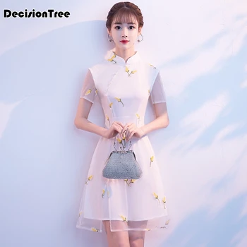 

2020 plus chinese qipao classic women satin cheongsam oriental bride wedding dresses evening party gown