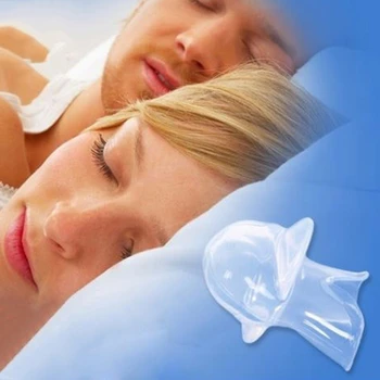 

Tongue Anti Snoring Device Medical Sleep Apnea Aid Stop Snore stopper Tongue Retainer Sleeve Sleep Apnea Snoring Health Care