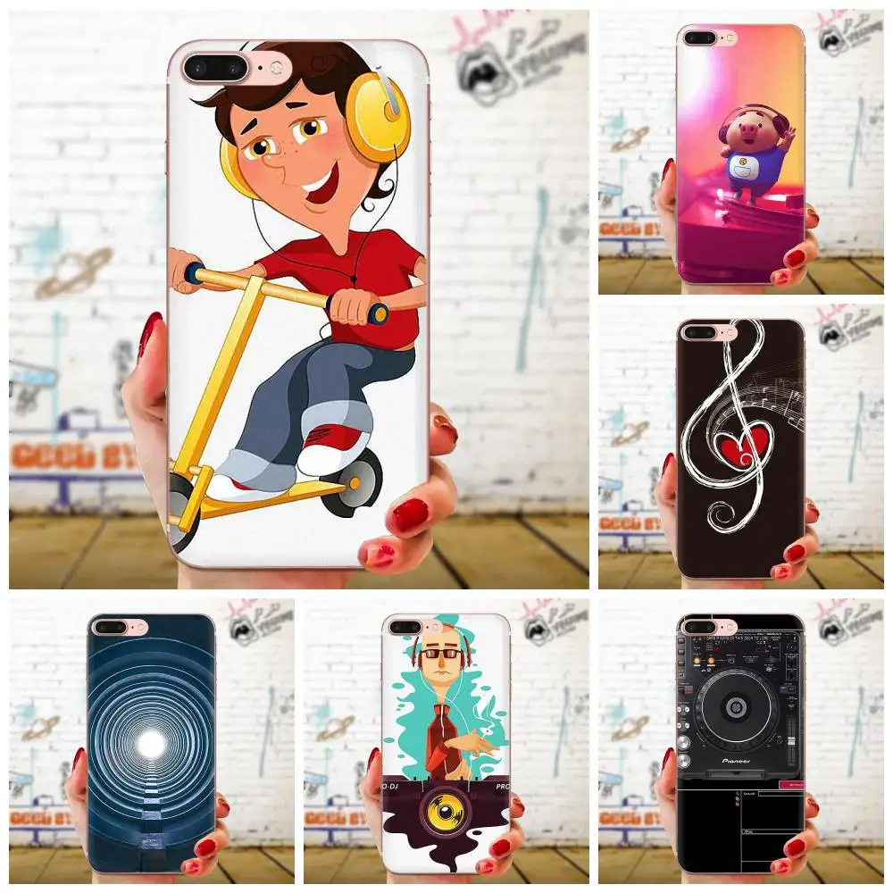 Soft Personalized Pattern Cartoon Hand Dj For Samsung Galaxy J1 J3 J4 J5 J6 J7 A10 A20 A20E A3 A40 A5 A50 A7 2016 2017 2018 | Мобильные