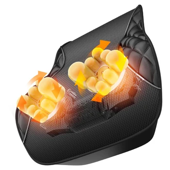 

Intelligence Electric Vibration Cervical Massager Neck Waist Two Direction Kneading Massage Hot Compress Back Muscle Relaxation