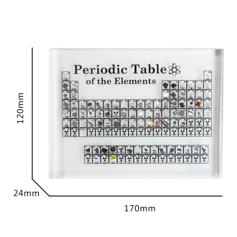 

Periodic Table Display with Elements Student Teacher Gifts Craft Decoration LBShipping