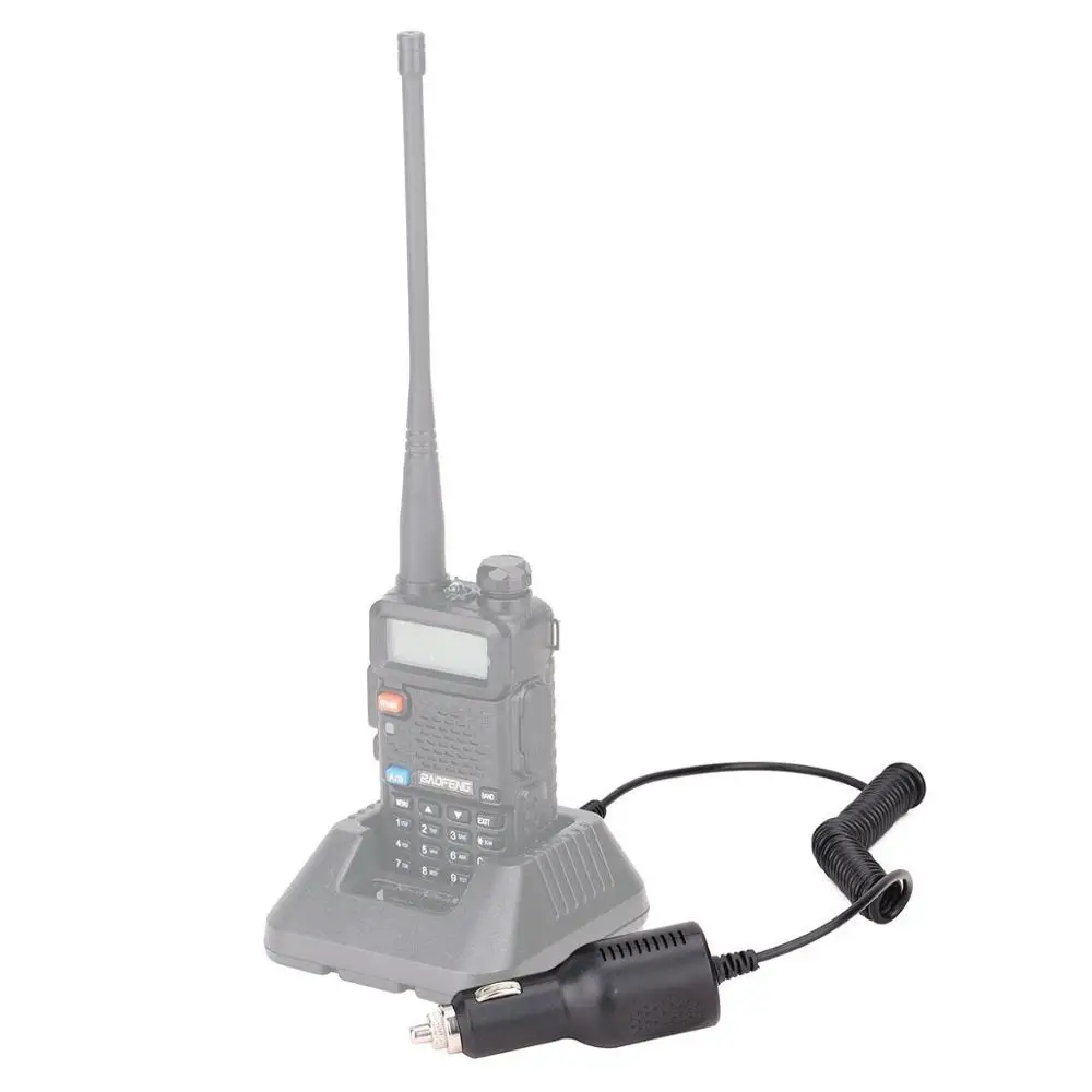 2 шт. Батарея Кабельная линия Baofeng UV-5R автомобильное зарядное устройство для UV-82 UV-5RE UV-9R UV-XR UV-S9 GT-3 плюс Зарядное устройство иди и болтай Walkie Talkie “иди и аксессуары
