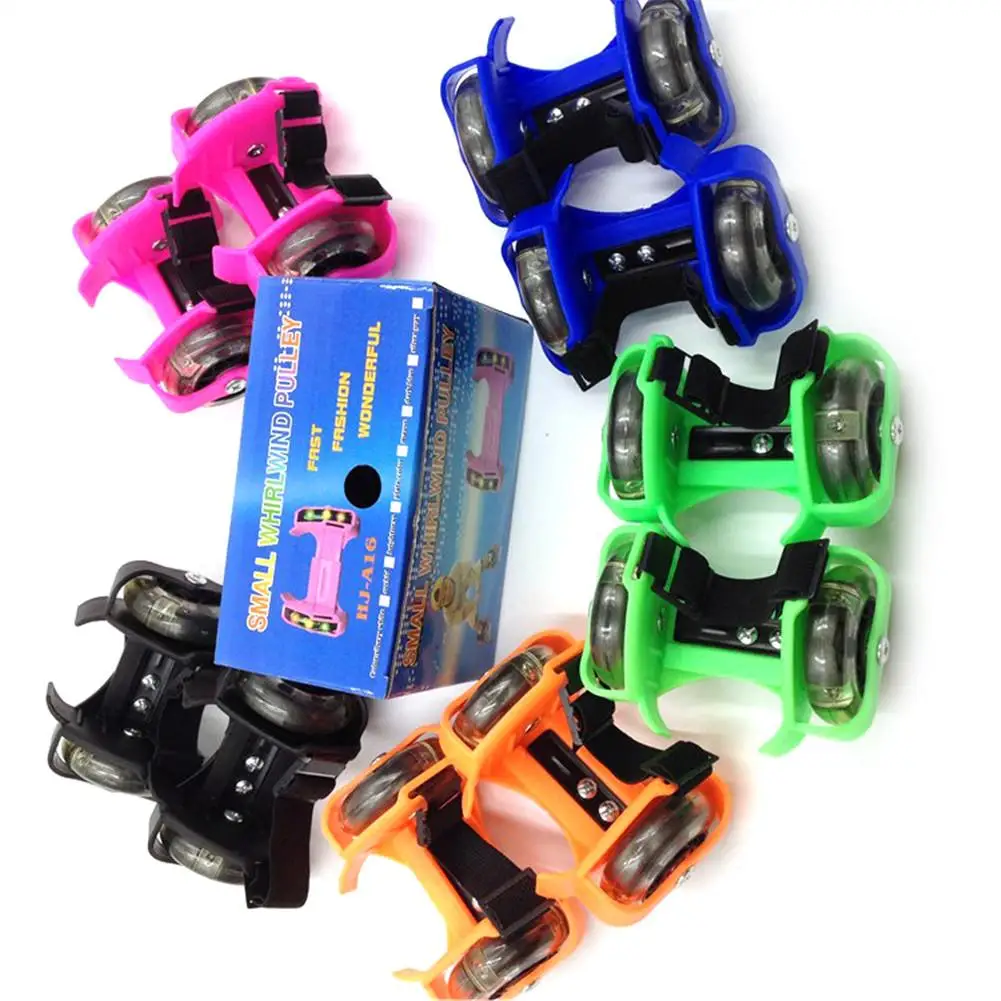Детский роликовый светильник на колесиках, регулируемые коньки, детские роликовые коньки