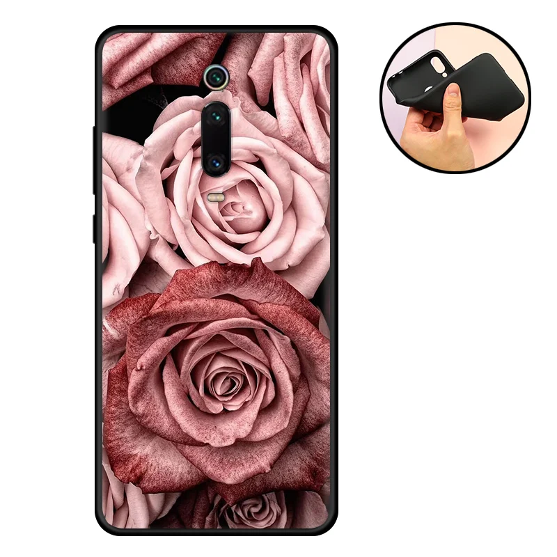 SSYPM Чехлы для Xiao mi Red mi K20, чехол Red mi K20 Pro, черный матовый Силиконовый чехол mi 9 T, задняя крышка для mi 9 T mi 9 T mi 9 T mi 9 T K 20 - Цвет: SSYPM