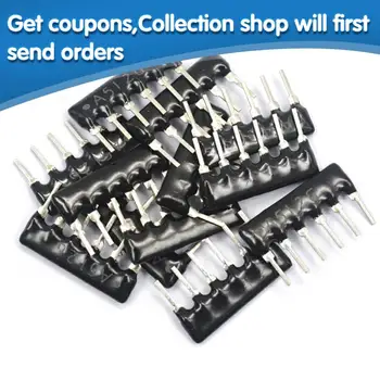 

20pcs DIP exclusion Network Resistor array 6pin 330 1K 4.7K 10K ohm