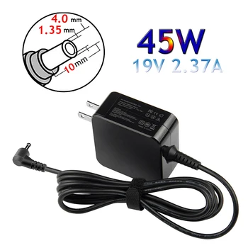 

Pohiks 1pc High Quality AC Power Supply Adapter 19V/2.37A 45W Portable Laptop Charger 4.0*1.35mm US Plug For Lenovo